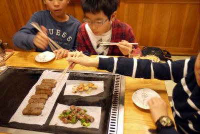 １８．春休みの有馬温泉5泊旅行　東急ハーヴェストクラブ有馬六彩　有馬食堂　有馬むら玄　お食事処 一休の昼食