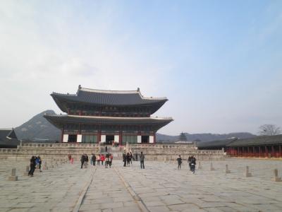 2012.03 韓国鉄道旅行（17）今日は一日ソウル観光・景福宮を観光しよう。