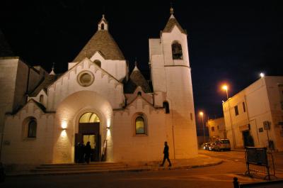 イタリア旅行2008~2009-アルベロベッロでトゥルッリ見学-