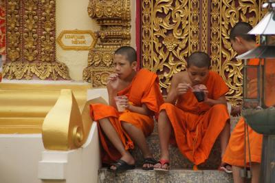 20120217 チェンラーイ Wat Pra Singha → Mengrai王像