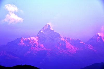 感動の旅ネパール(14)  ポカラの夜明け