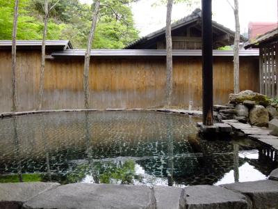 宝泉寺温泉郷で　貸切露天風呂に入り　新緑の自然を満喫してきました♪