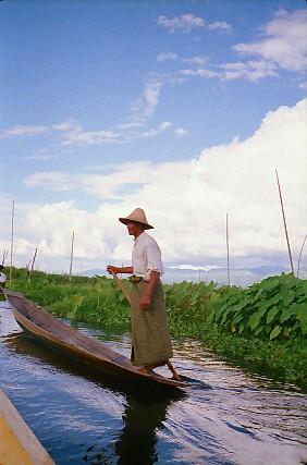 【 1999年 ミャンマー旅行 】 ～インレー湖～