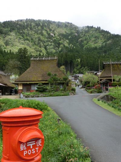 電池切れの美山かやぶきの里