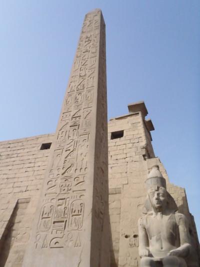 エジプト2012GW（2）-ルクソール２、ナイル東岸　ルクソール神殿とカルナック神殿