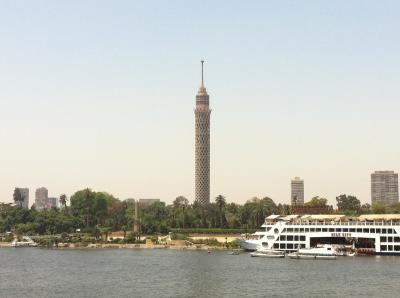 2012GWは初の東欧５ヶ国&おまけのカイロ10日間の旅(9)イスタンブールからカイロへトランジットの時間でカイロタワーへ