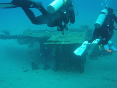 201205　小笠原父島　その２　ダイビングとキャンディ