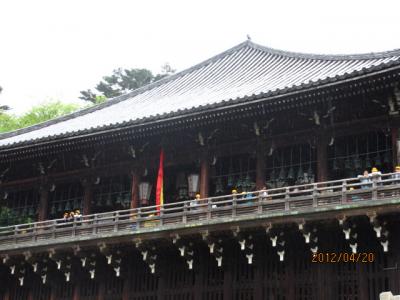 造幣局の通り抜けと醍醐の葉桜（６）東大寺二月堂へ。 