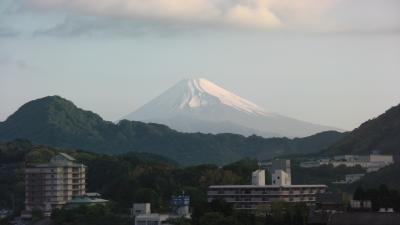 天空風呂から眺める富士山は最高でした