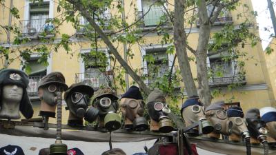 GWスペイン★3日目① レチェロ公園お散歩~ラストロ蚤の市~グラナダへ