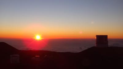 ハワイ島2012　マウナケア夕日ツアー＋おまけでカハルウビーチ