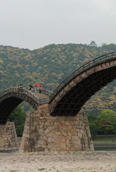 おいでませ　みどり為す「山口」長州路へ。。。　もうすぐ雨が落ちてきそう？！　⑤　～瑠璃光寺、雪舟庭園（山口市）　・　錦帯橋（岩国市）～