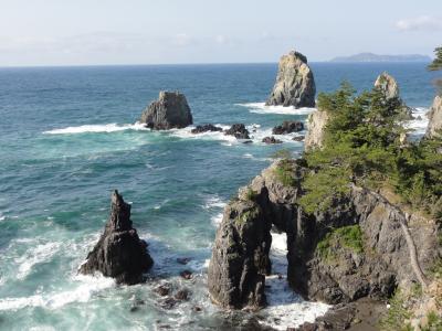 車中泊の旅-2012GW福岡・山口編：No.5角島大橋・青海島