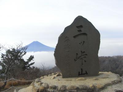2011年11月　三ツ峠山　富士山が目の前だよお母さん