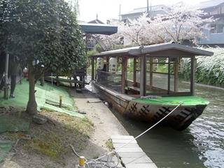 京都旅行2012　Ａ　伏見の十石舟