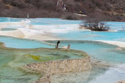 2012年GW四川省の旅　その６～黄龍（五彩池までの上り）