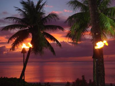 会社関係のお供でグアム