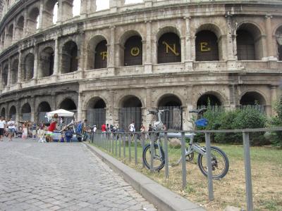 折りたたみ自転車をかついでイタリア旅行（5日目　フィレンツェからローマへ）