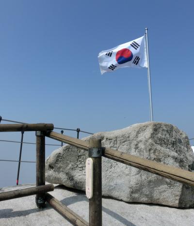 初ソウルの夫と共に ☆ 北漢山の最高峰　白雲台に登る   ～ 韓国旅行2012初夏　二日目 ～