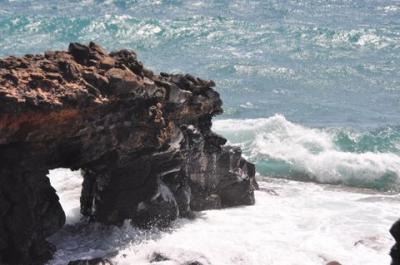 大西洋の楽園カーボベルデのサル島の東側のサンタマリアビーチ。