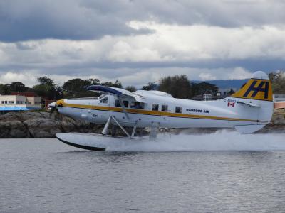 水上飛行機で行く、バンクーバー→ビクトリア