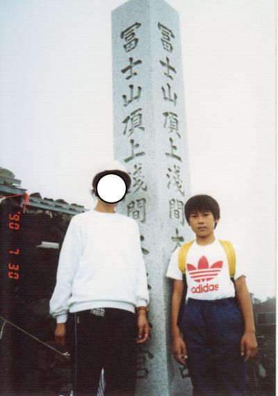 妻の従姉妹家族と山梨へ、妻初めてと子供２回目の富士登山