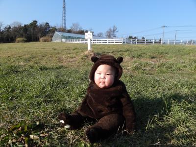 ご主人と息子と行くアルパカ牧場