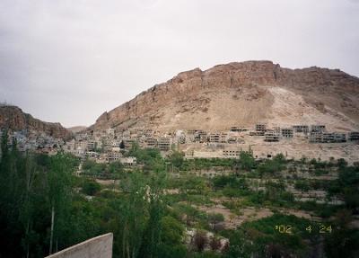 【 2002年 中東旅行 】 ～シリア マルーラ村～