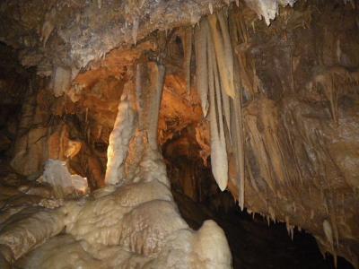 カリフォルニア大自然と温泉三昧（２０１２年GW)。。。その１２「Shasta Lake Caverns（シャスタ湖鍾乳洞）ツアー」」