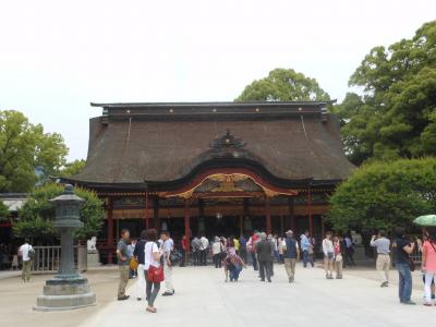 20数年ぶりの福岡、ちょっと足を延ばして太宰府まで行ってみた