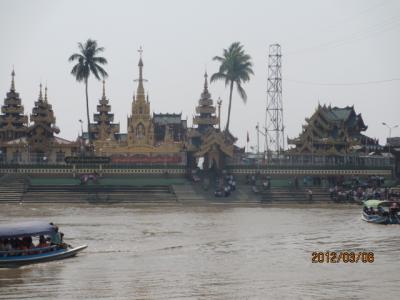 ビルマ・ラングレー特急旅行（２２）水中寺院「ＹＥＬＥ　ＰＡＧＯＤＡ」。 
