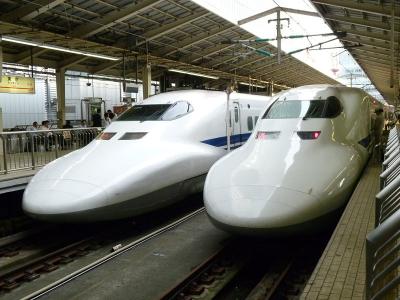 東京駅で　チョットだけ東海道新幹線ホーム　東京都　-2　