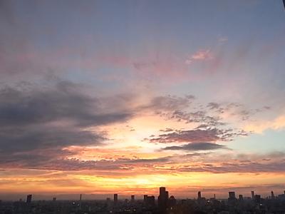 台風の過ぎ去った空