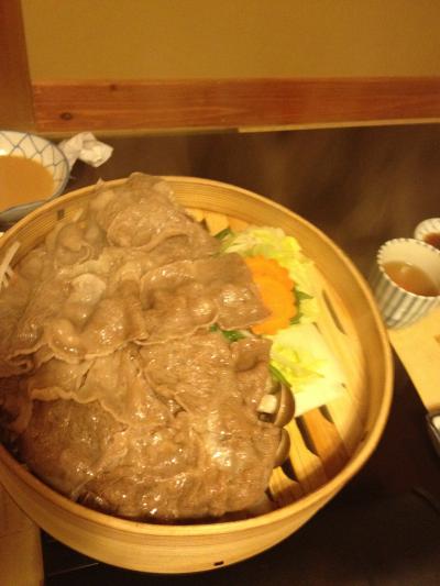 食いしん坊日記～送別会その３　2012.6　有馬温泉　あり釜めし　くつろぎ家にて～