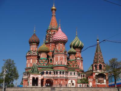 (16)2012年GWロシア～モスクワ編５救世主キリスト大聖堂と聖ワシーリ寺院～