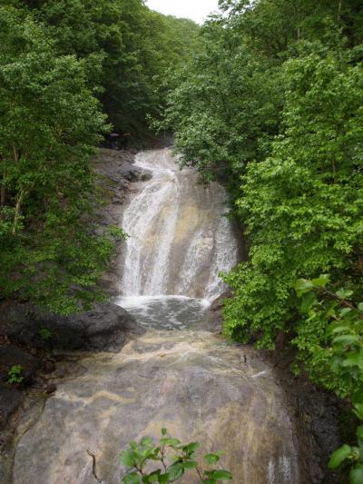 知床滝めぐりの旅（８）　滝メグラーが行く１４３　カムイワッカの湯の滝、そして帰路へ