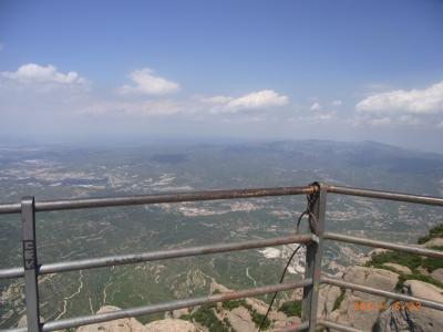 モンセラットで山登りサンジェロニ祈祷庵