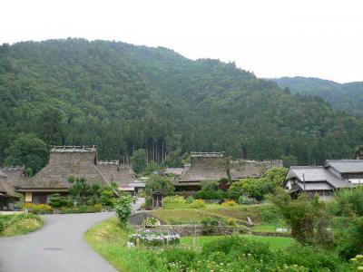 京都美山かやぶきの里ドライブ