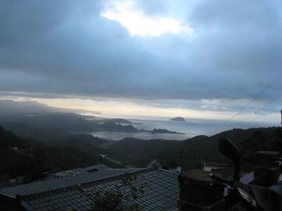 台北より台風と共に帰国