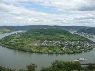 2012年ドイツの旅【3】世界遺産ライン渓谷中流上部「ボッパルトのライン川大蛇行へ」