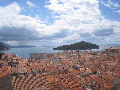 OCEANIA CRUISES Marina 乗船記 2012.4 ⑩Day9 Dubrovnik 城壁の上から見る街は箱庭のよう