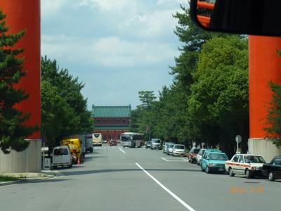 平安神宮と清水寺散策