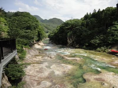 夏の水上温泉　日帰り小旅行