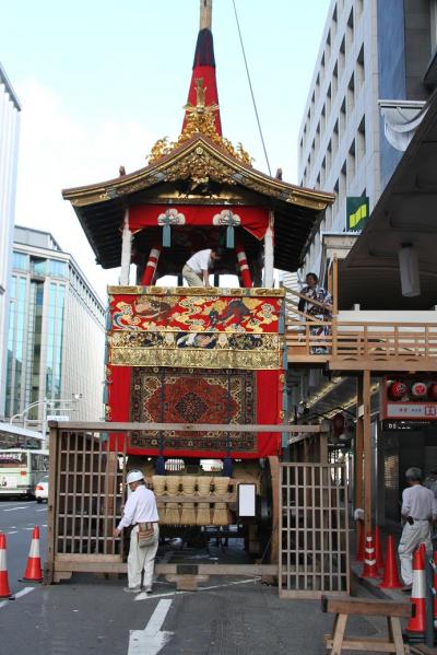 京都「祇園祭の鉾」を撮る。