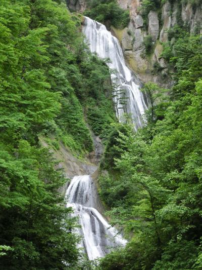 天人峡温泉と羽衣の滝    ～　2012　北海道夏旅　2日目　～