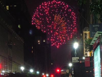 米東海岸わがまま歩き(6)　アムトラックでニューヨークへ、独立記念日の花火にも間に合った