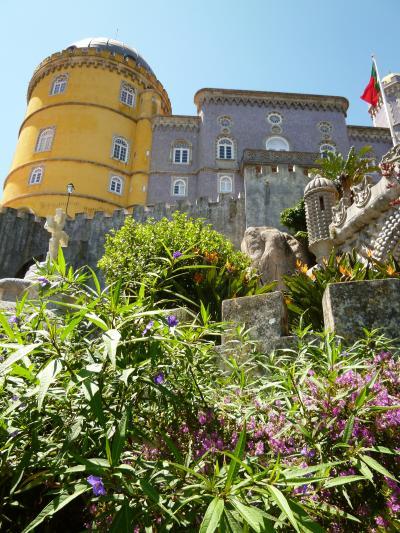 優雅なポルトガル旅・憧れのマデイラ島でバカンス♪　Ｖｏｌ１６（第２日目午後）　☆シントラ：ロカ岬からペーナ宮殿へ♪おとぎのような宮殿に感動♪