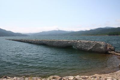 糠平 アーチ見学ツアー2012