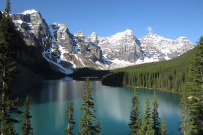 Air CanadaでCalgaryへ／レンタカーで巡るカナディアンロッキー 一人旅(5) Emerald Lake/Takakkaw Falls