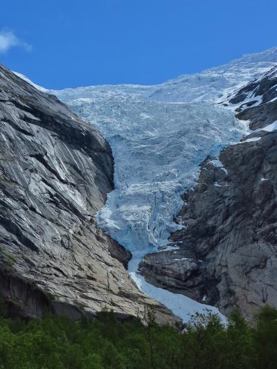 北欧GR38　NOR16　ブリクスダール氷河に向けて　☆専用車とハイキング